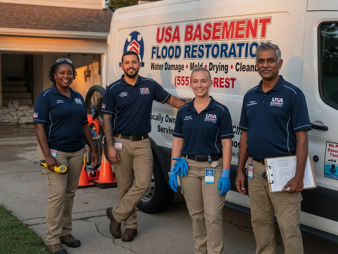 Basement Flood Cleanup company in Lumberton, MS